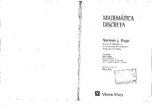 Discreta2-Matematica Discreta - Norman L. Biggs
