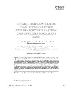 Geomechanical Wellbore Stability Modeling