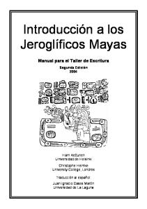Intro Geroglificos Mayas