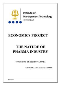Pharma Industry Analysis
