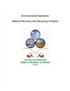 Saudi Environmental standard 1